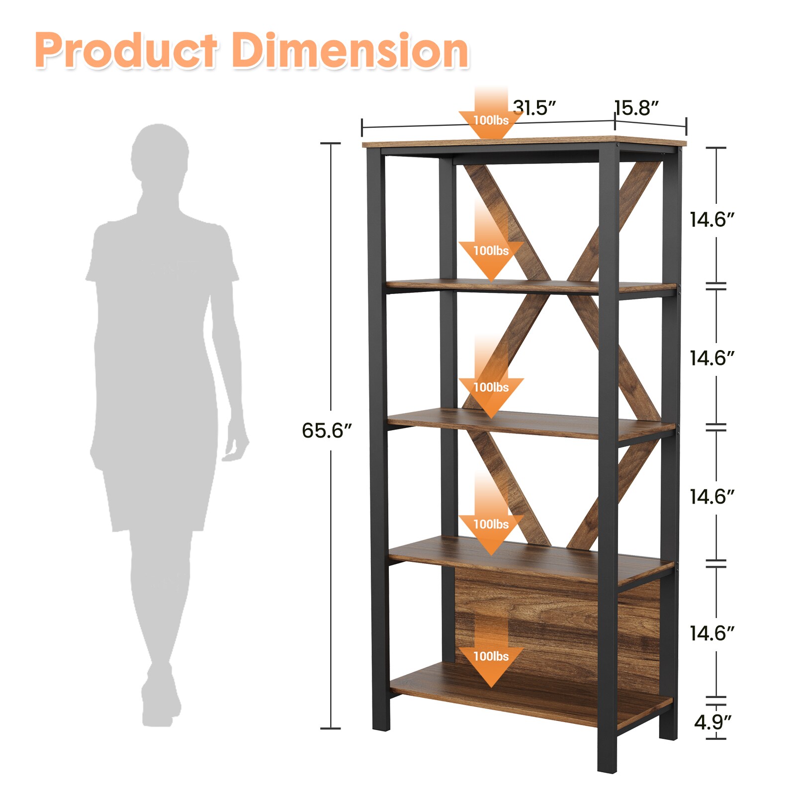 Assile GRWF0LJ bookcases - View #3