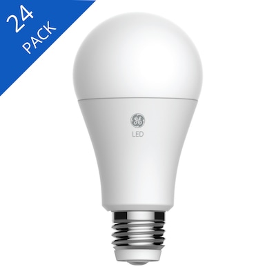 Ge Led General Purpose 60 Watt Eq A19 Daylight Light Bulb 24 Pack In The Bulbs Department At Com - Ceiling Fan Light Bulbs Lowe S