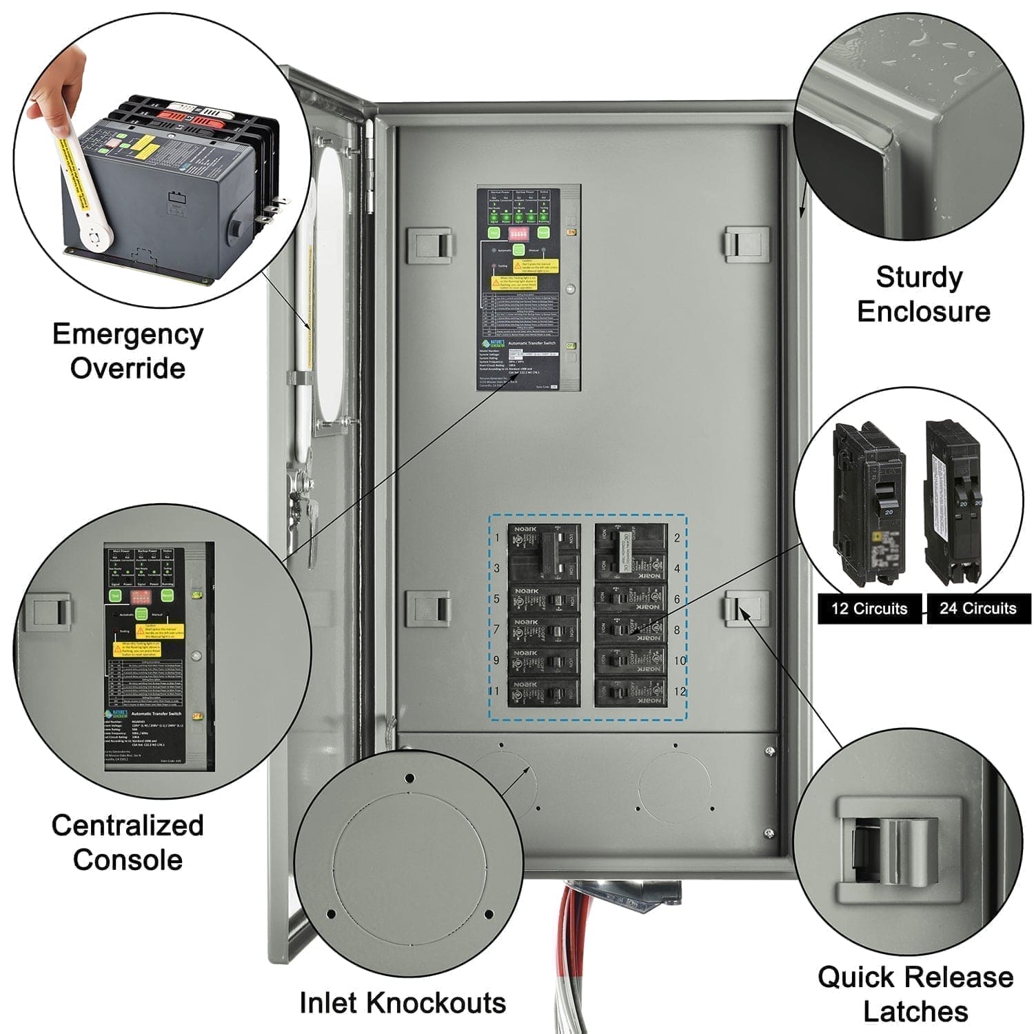 NATURE'S GENERATOR NGA05031212N Transfer-Switch-Kit - View #6