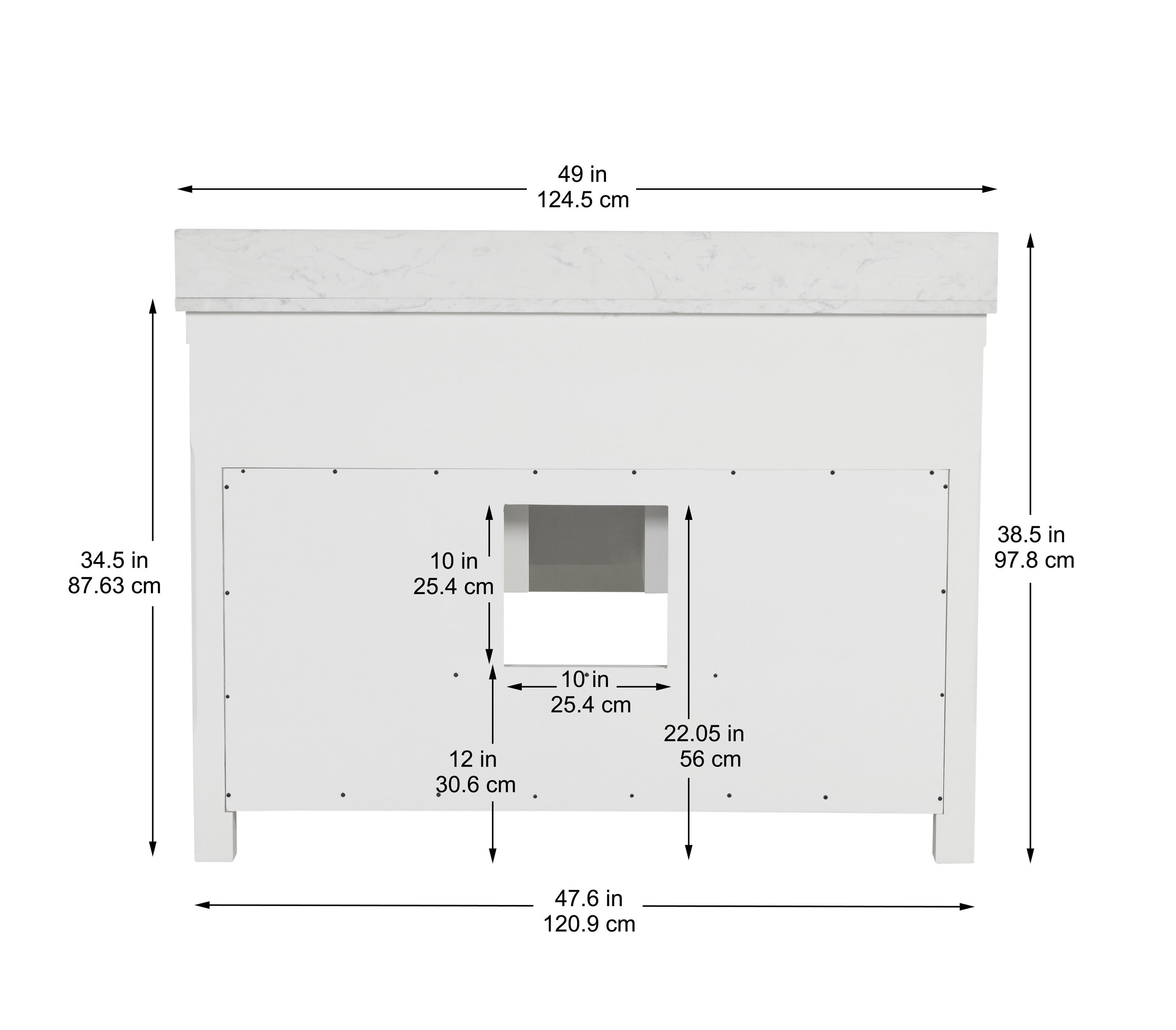 allen + roth BV-6333-48 Bath-Vanity-Combo - View #14