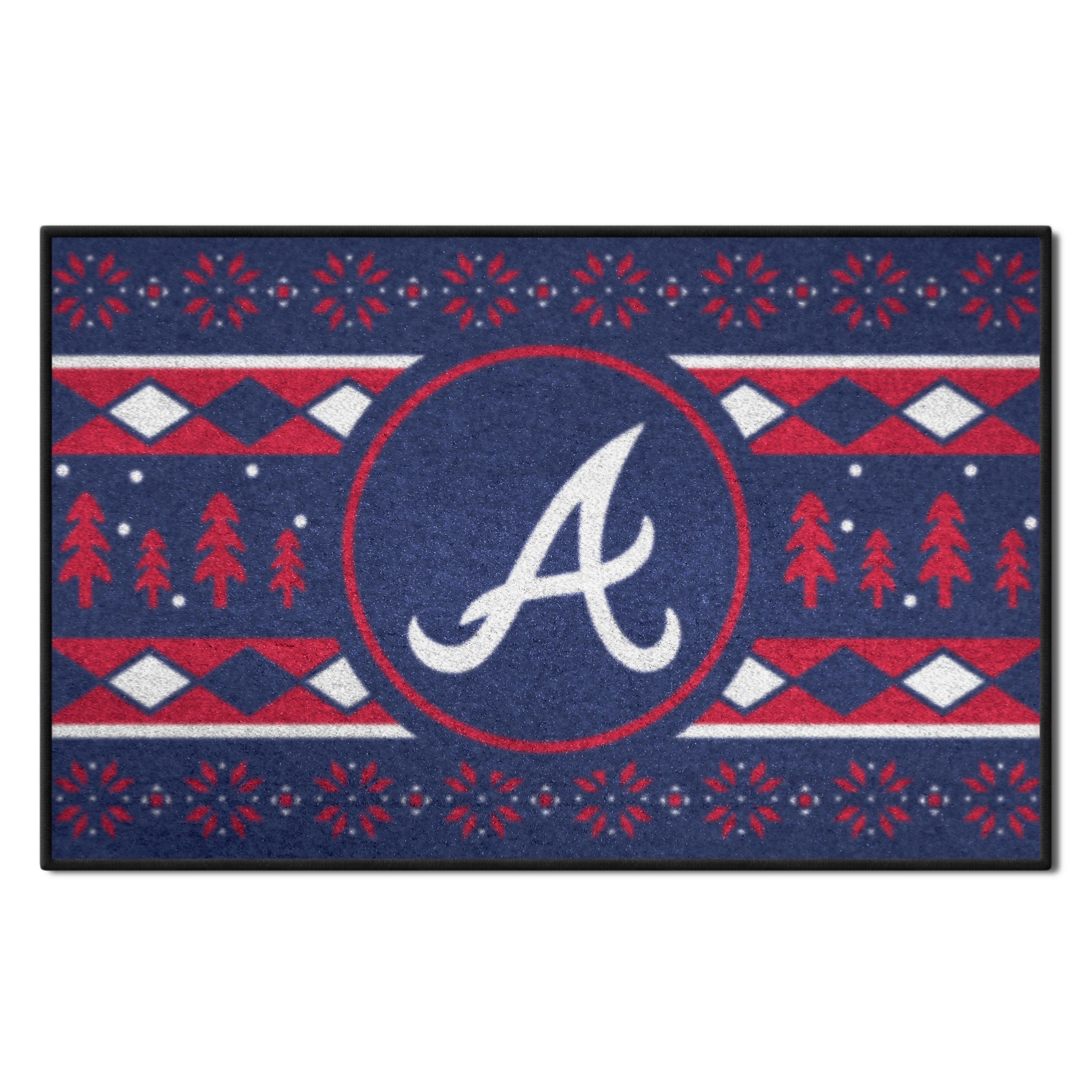 Atlanta Braves Living Room Area No2048 Rug - Inktee Store