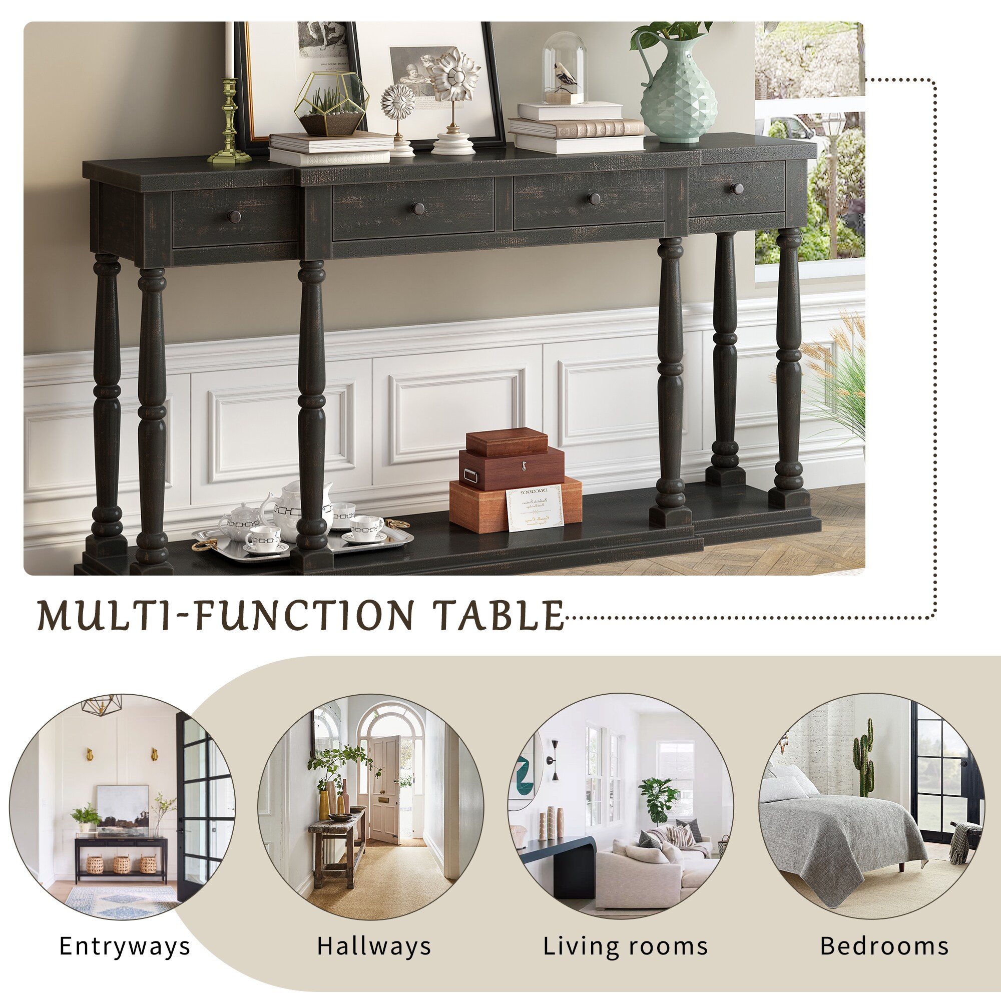 Oaks Decor OA312987B Console-Sofa-Tables - View #10