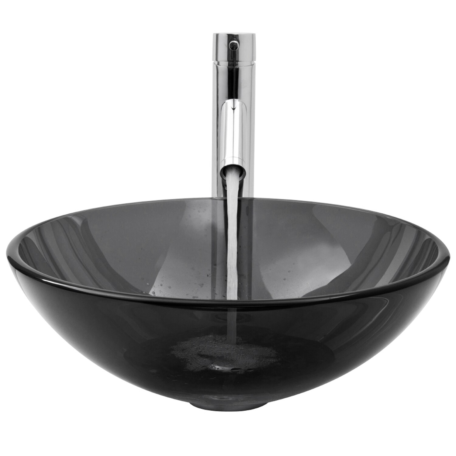 Begursa Black Cast Iron Bathroom Vessel Sink. Bowl Sink.