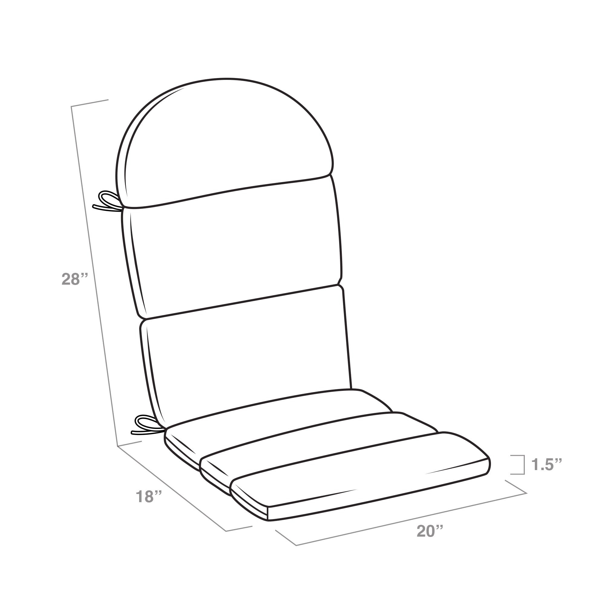 ARDEN ZQ04C22B-D9Z1 Patio-Furniture-Cushions - View #6