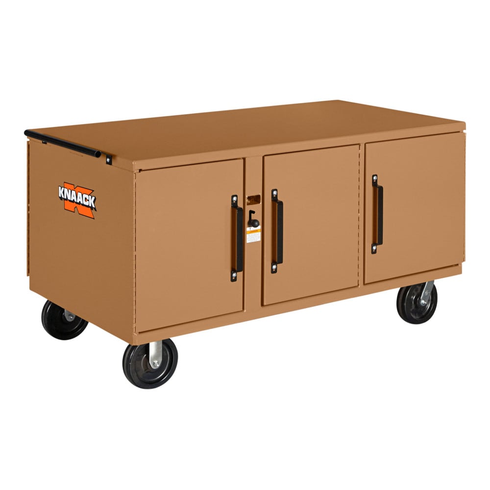 KNAACK 62 Knaack 34-in H 4 -Drawers Tan Steel Portable