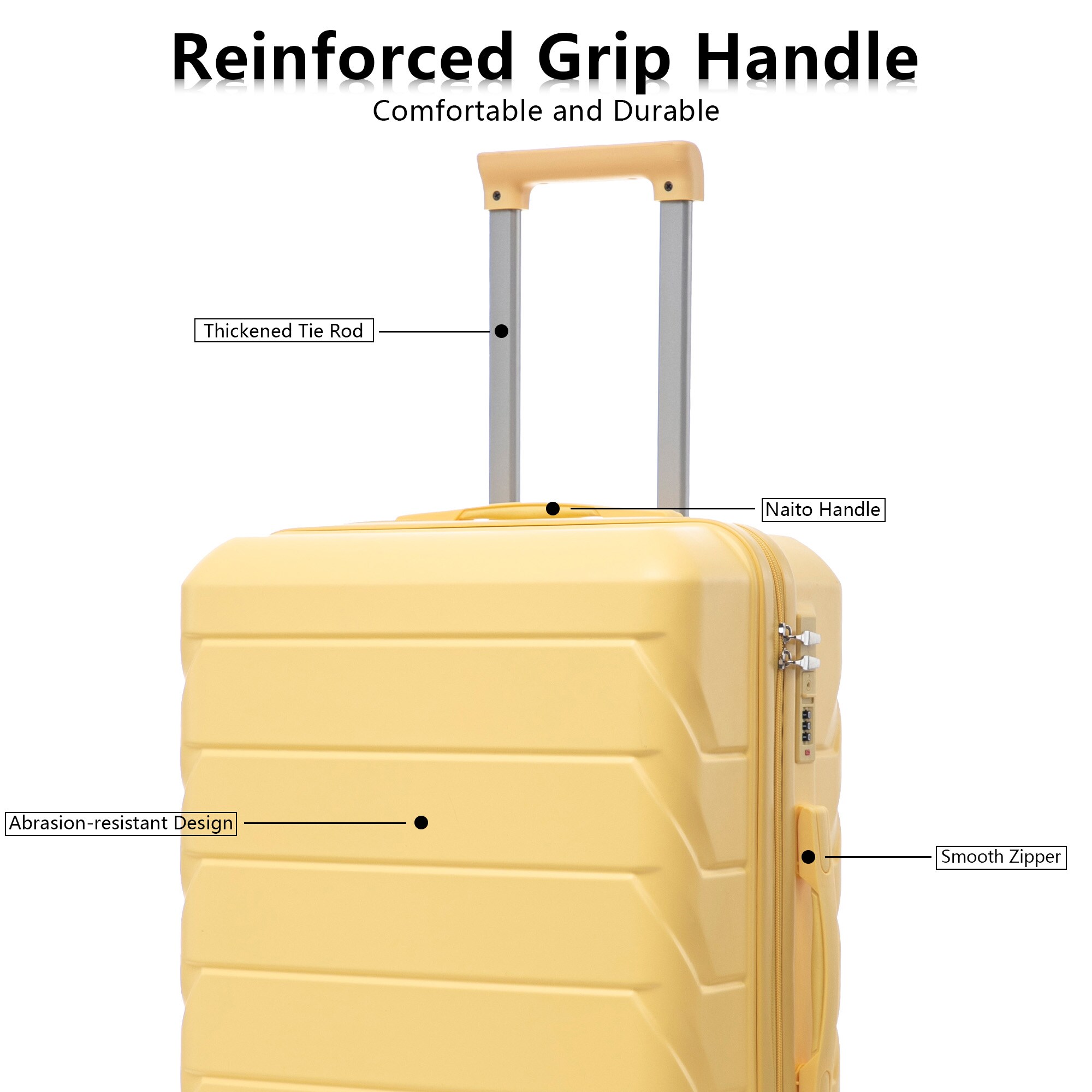 SINOFURN SYD9400001WT Luggage-And-Luggage-Sets - View #4