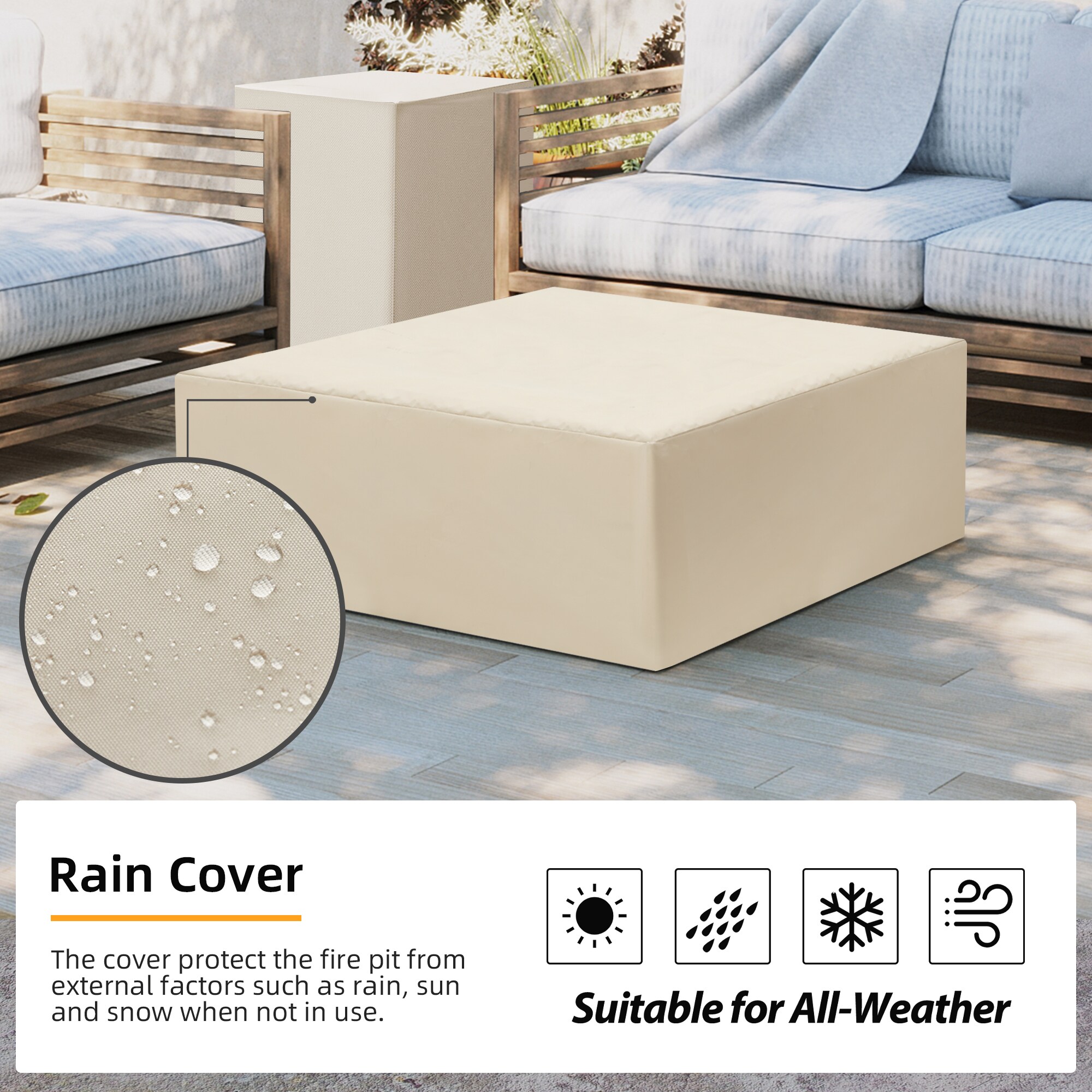 Patio Watcher 35TP-FX-GREY-WST Outdoor-Gas-Firepits - View #7