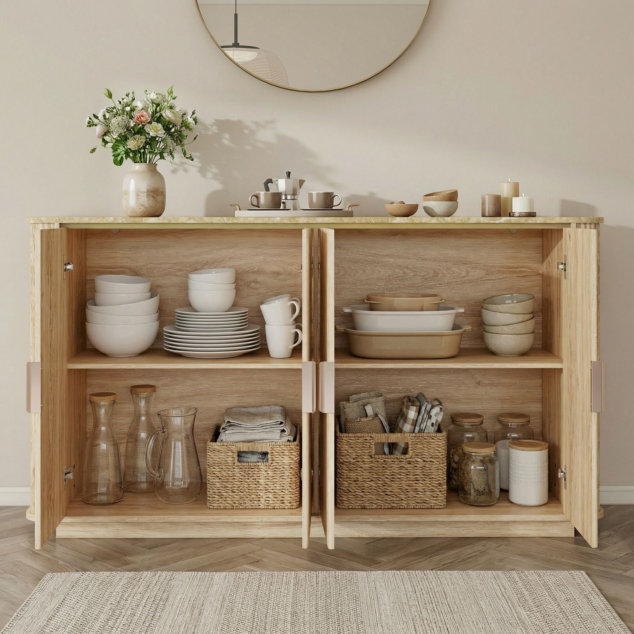 LUXEYARD DS-R-O-437 Dining-Kitchen-Storarge - View #3