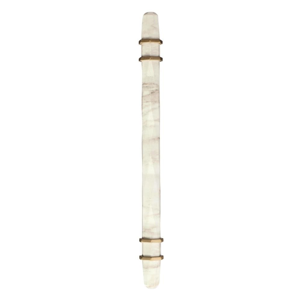 Marble White and Golden Champagne Modern Bar Pull
