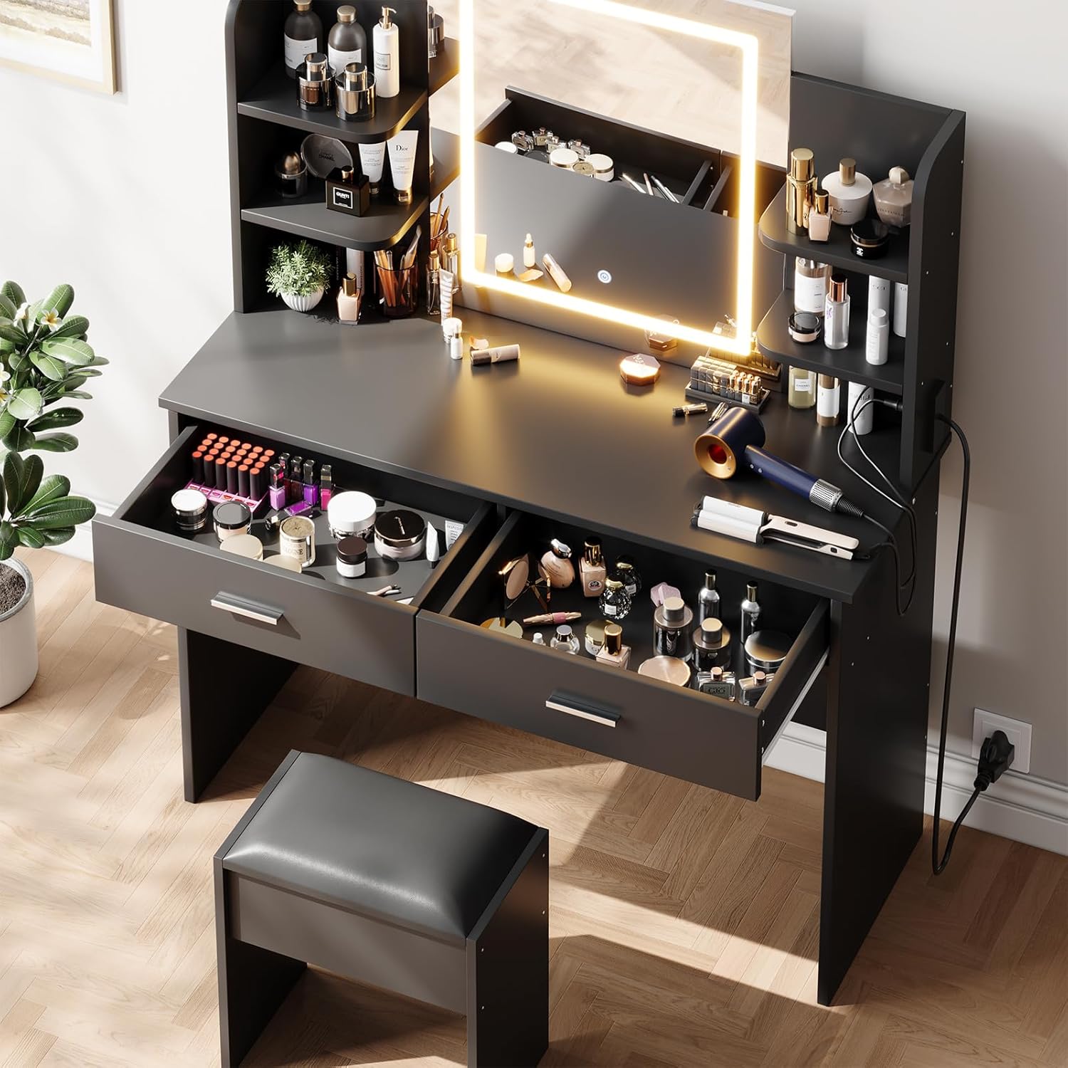 Qeetex LHF-SZT-PHO-14CN7CUQ Bedroom-Vanities - View #6
