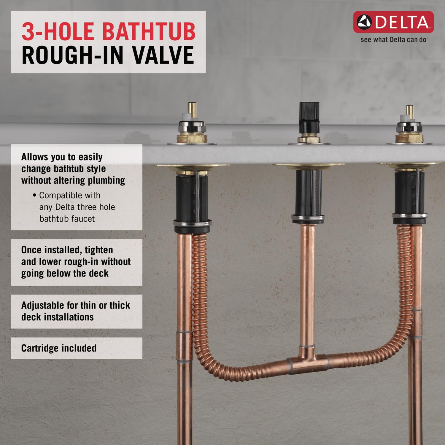 Delta R2707 Roman-Tub-Faucets - View #3