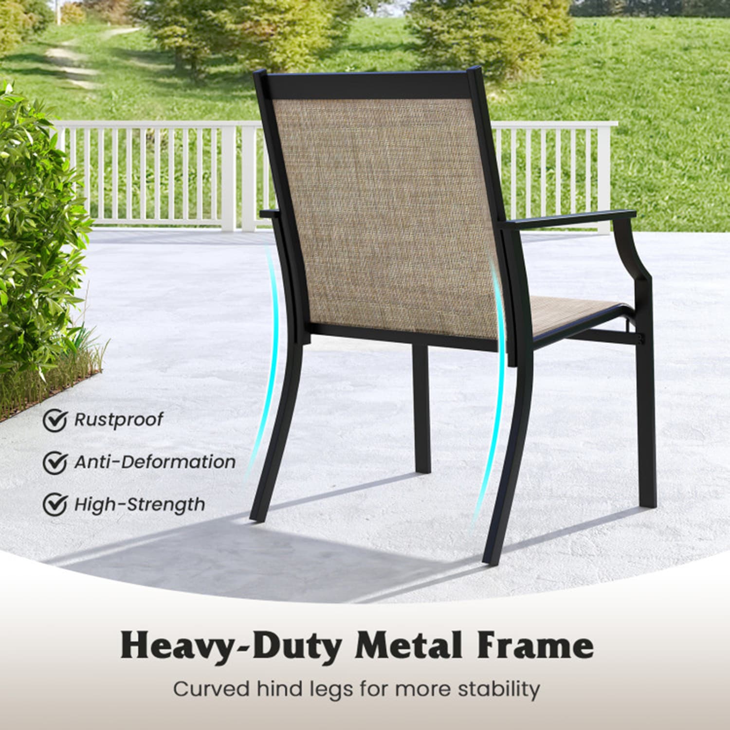 Mondawe MO-NP11360CF4 Patio-Chairs - View #4