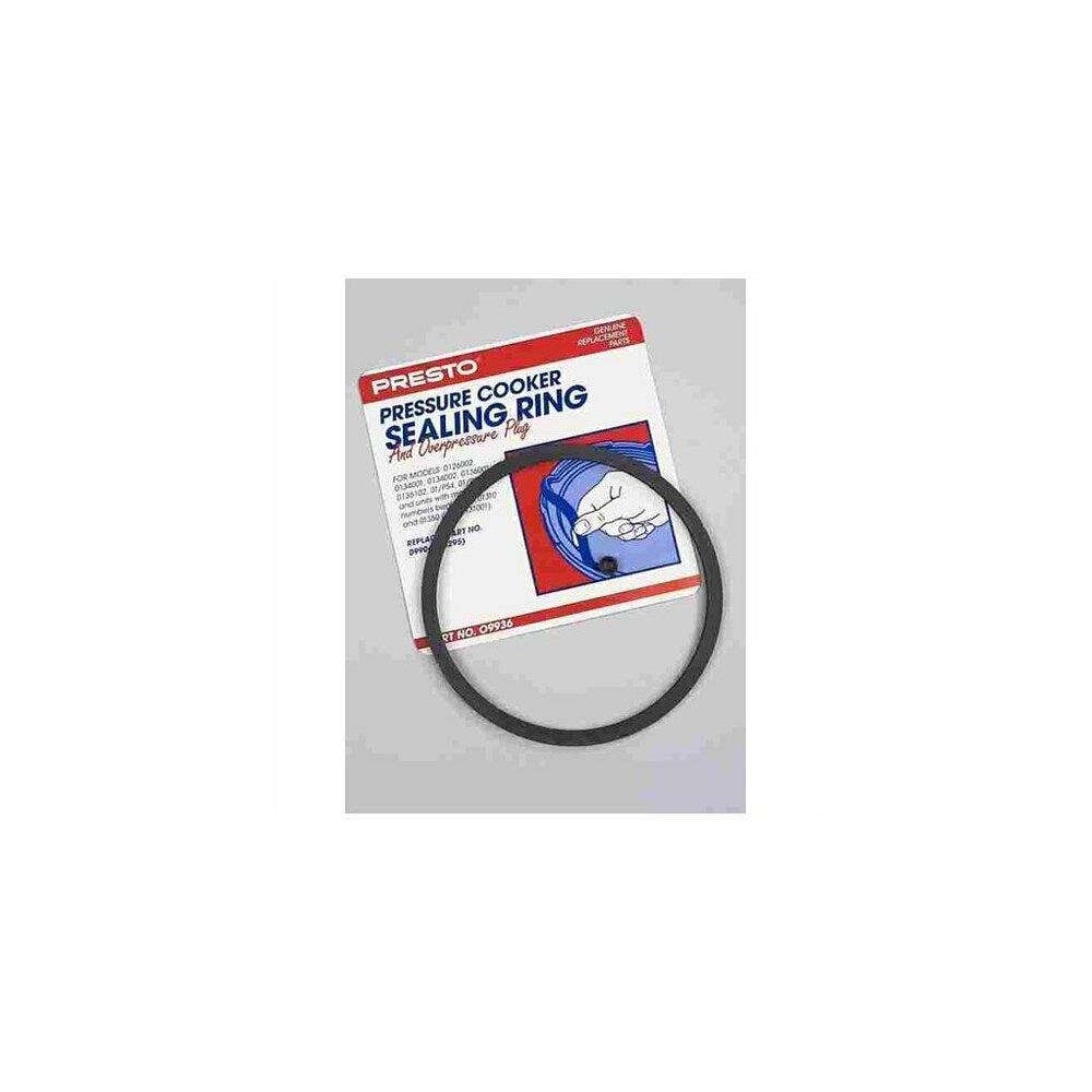 Presto 09936 Pressure Cooker Sealing Ring/Overpressure Plug Pack 