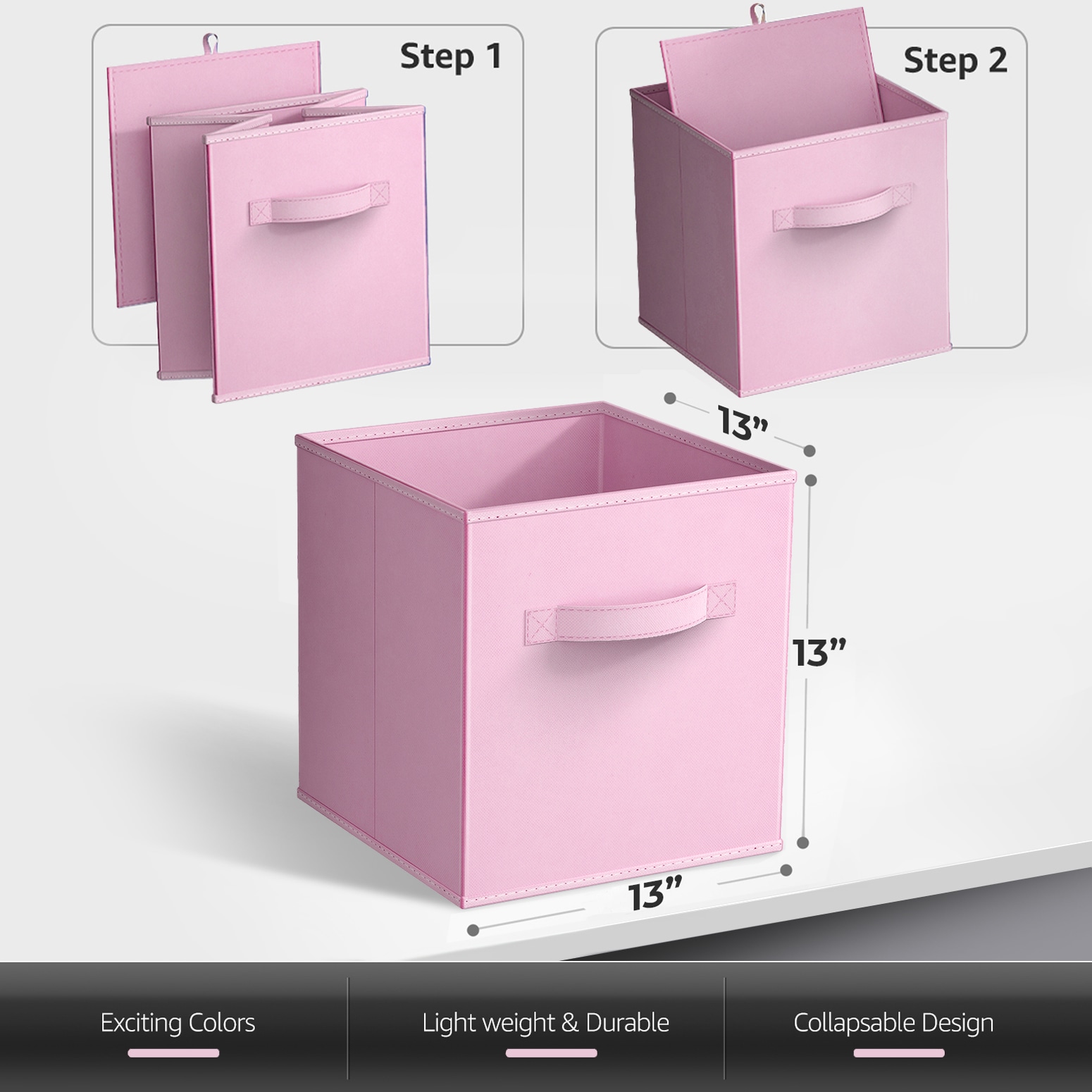 SORBUS 192405388996 Laminate-Storage-Cubes - View #3