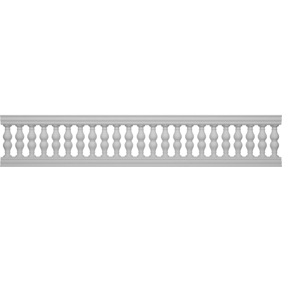 Ekena Millwork BALK32X156AVN FiberThane 13-ft x 32-in Avalon Fiberglass Deck Rail Kit