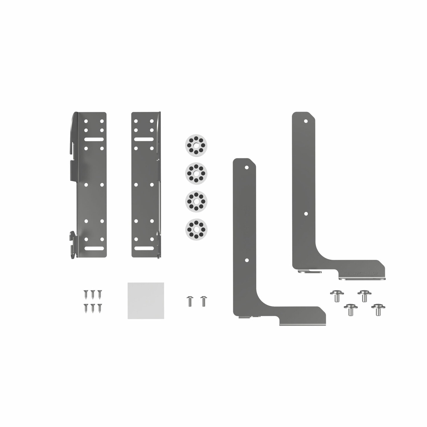 Rev-A-Shelf 397701 Silver Silver Cabinet hardware kit