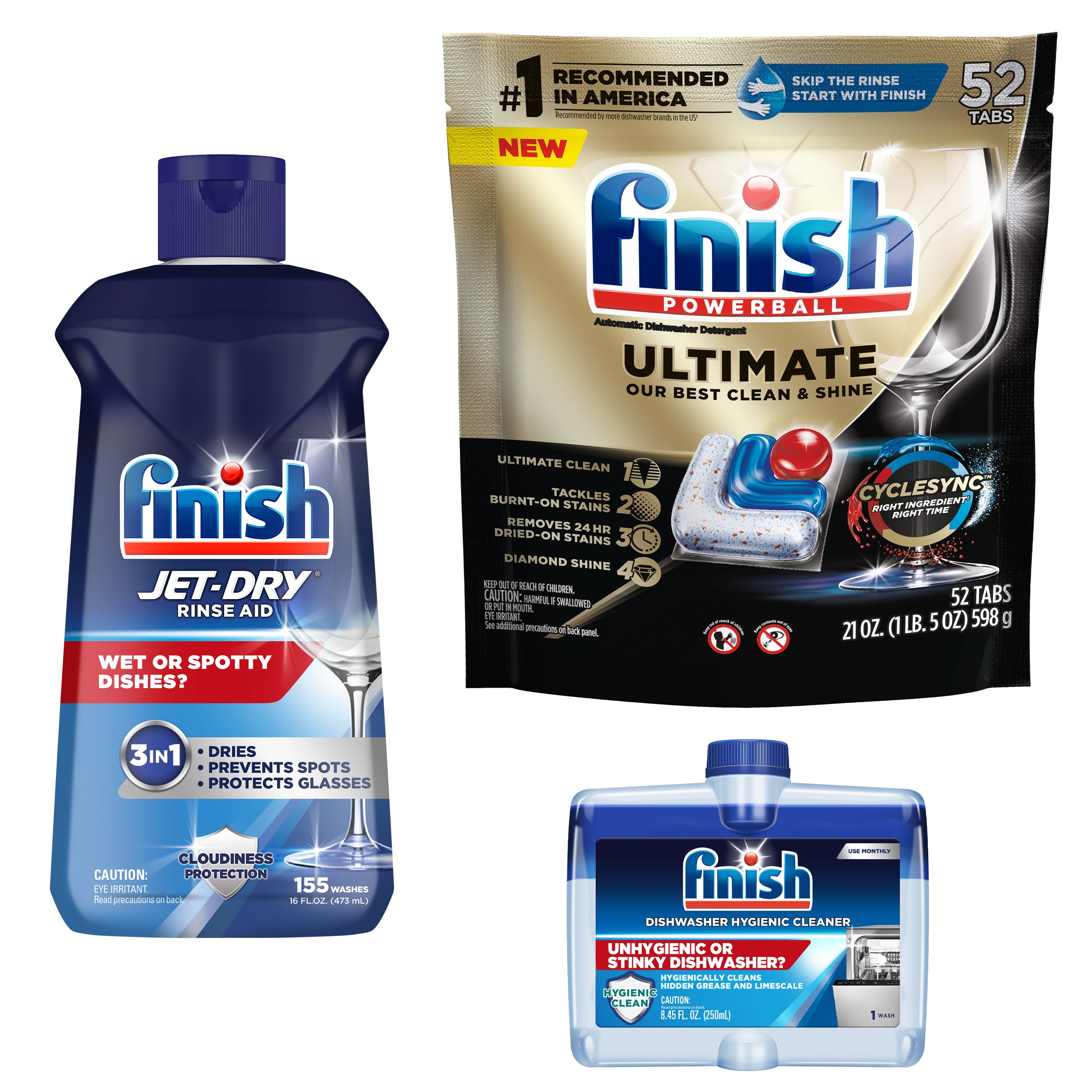 Finish Jet-Dry Hardwater Rinse Aid, 8.45 fl oz (250 mL) Ingredients and  Reviews