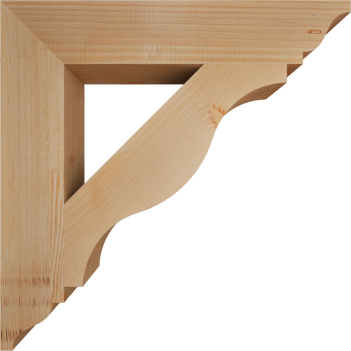 Ekena Millwork BKT04X22X22FST01SDF Exterior-Brackets-Braces - View #3