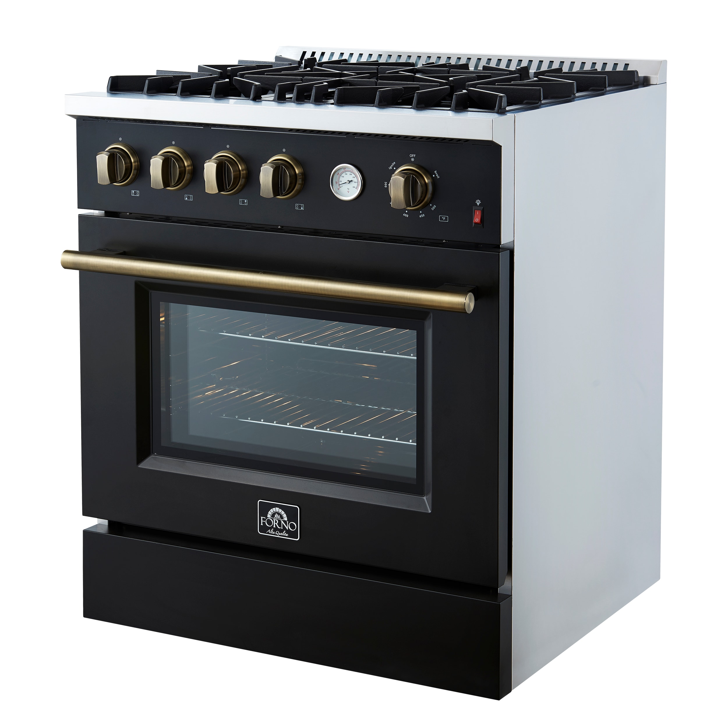 FORNO FFSGS6277-30BLK Freestanding-Gas-Ranges - View #2