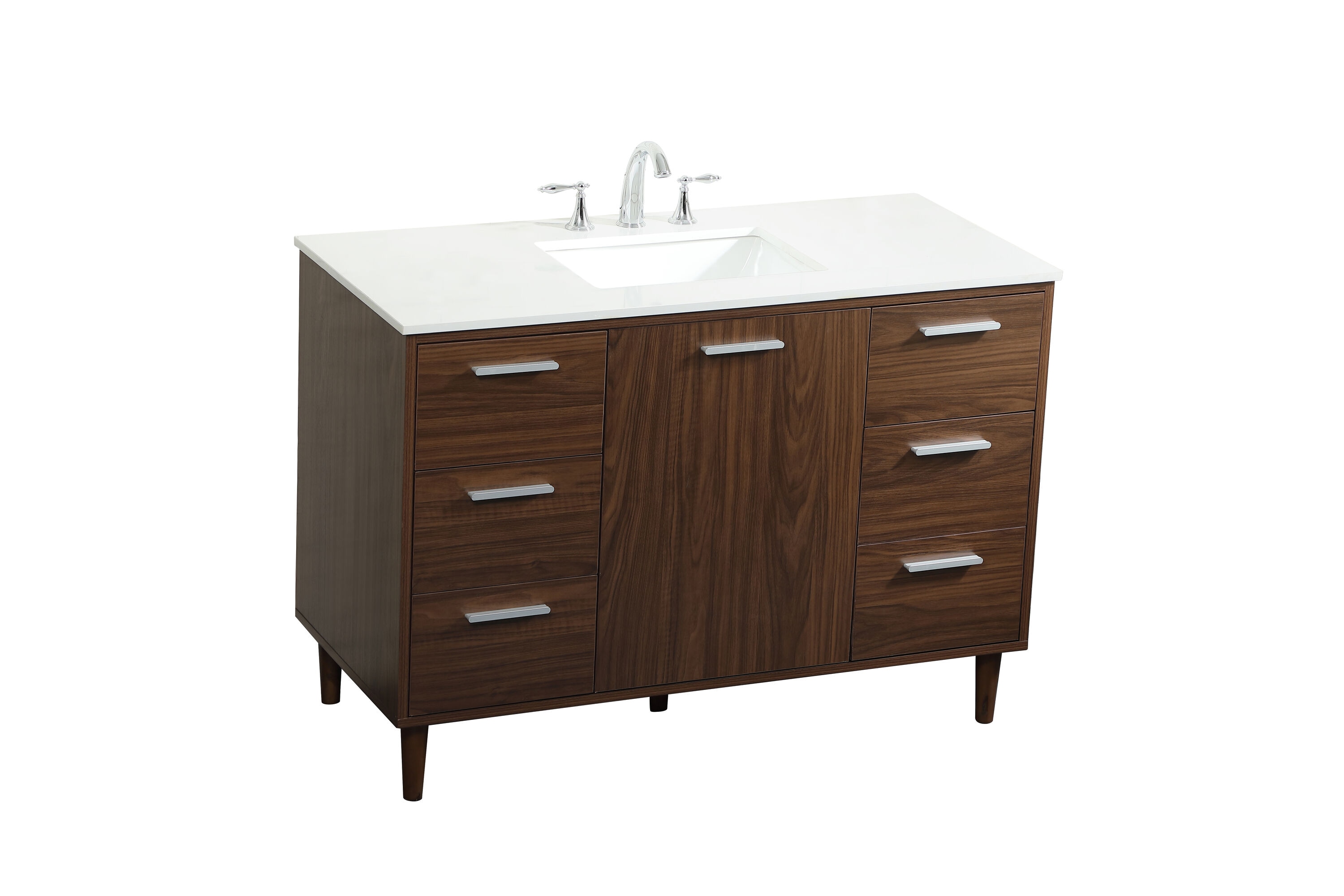 Elegant Decor HF141144MWT Bath-Vanity-Combo - View #4