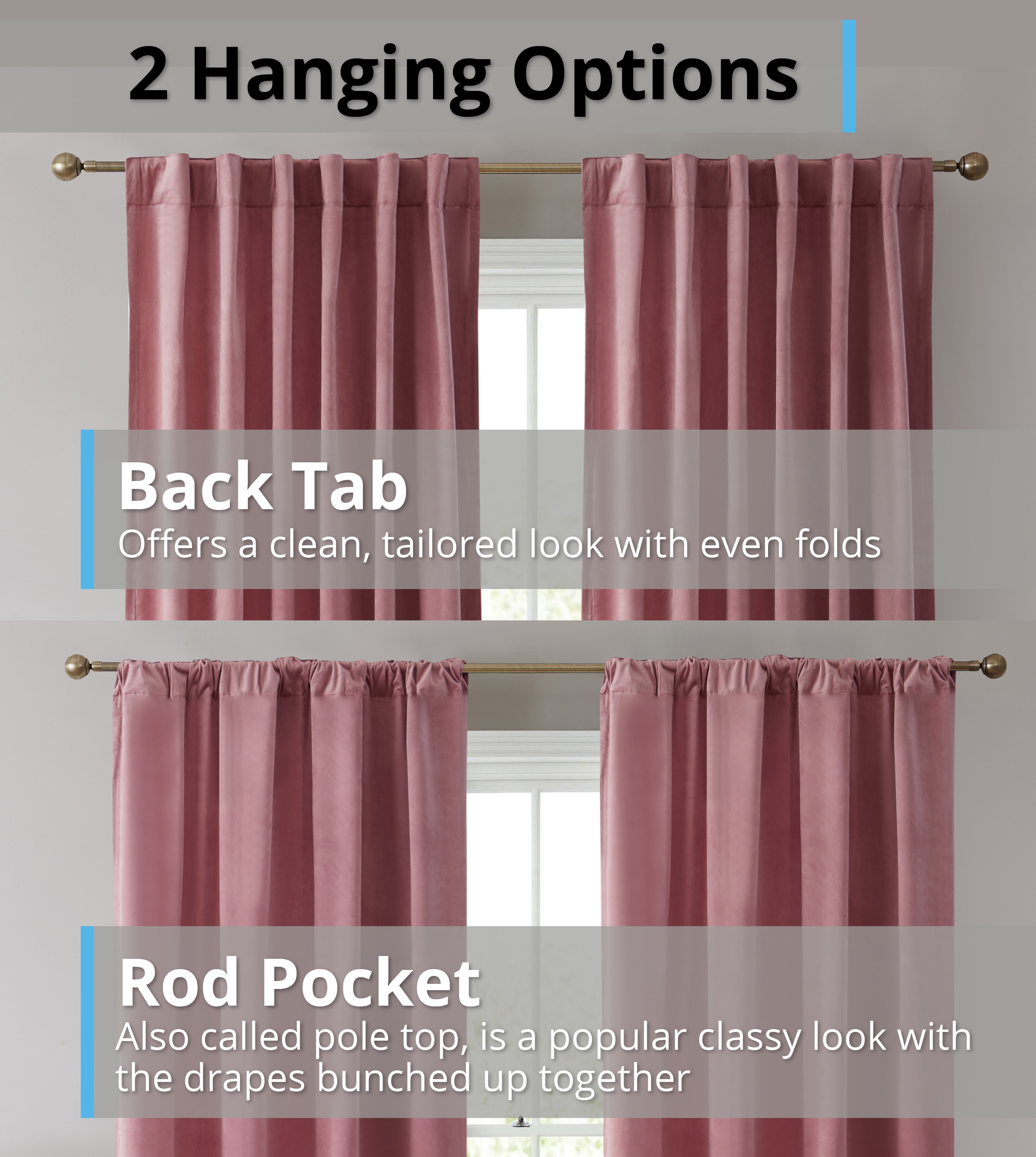 HLC.me LPZ-72BLSH curtains - View #4