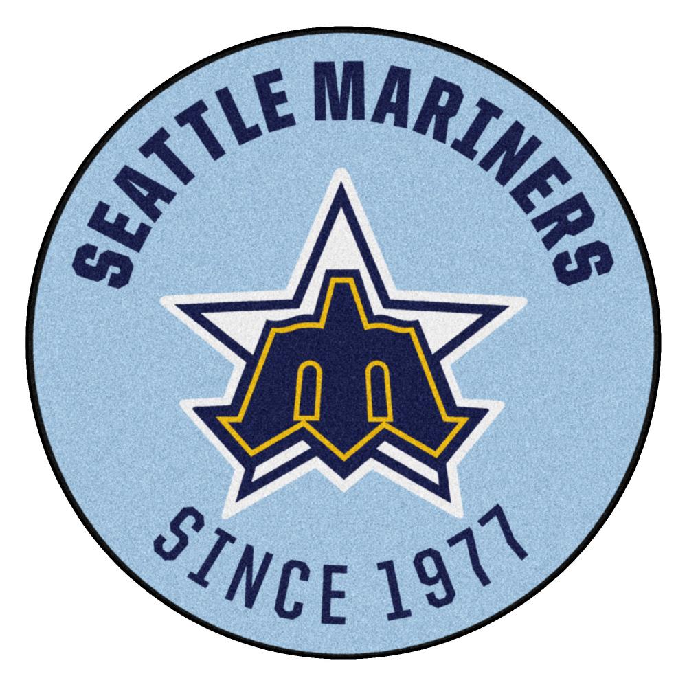 FANMATS Seattle Mariners MLB Color Emblem Metal Emblem at