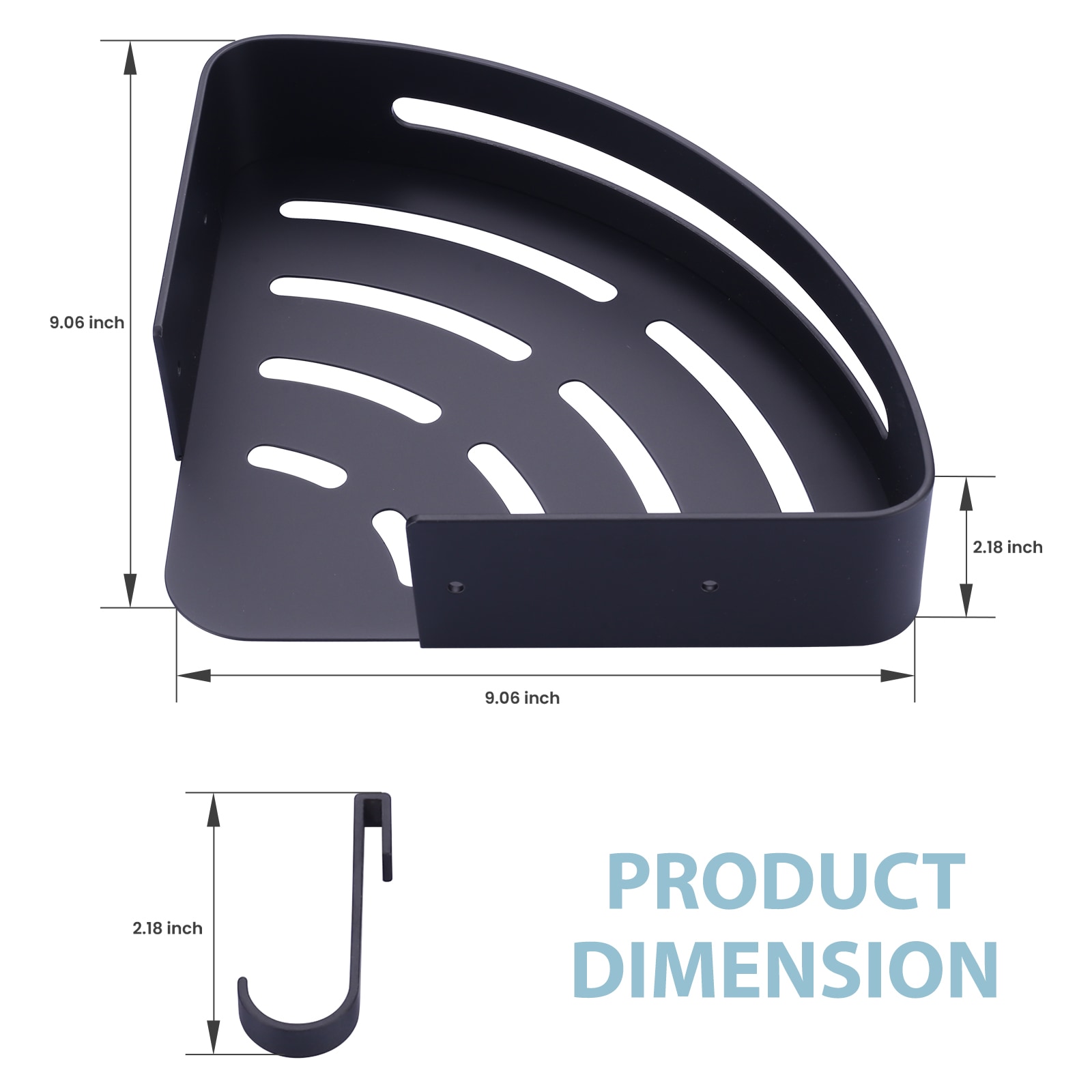 WOWOW 410102B-LW Bathroom-Shelves - View #6