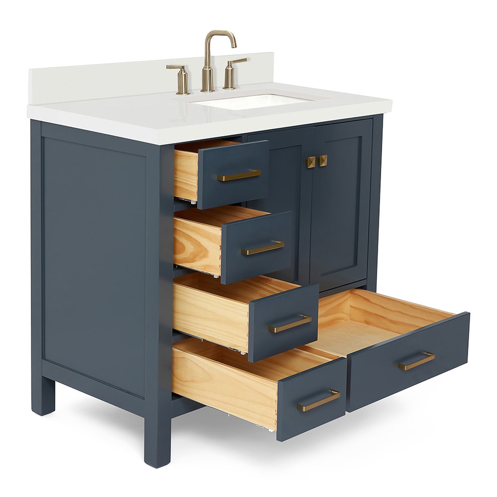 ARIEL A037SRWQRVOMNB Bath-Vanity-Combo - View #9