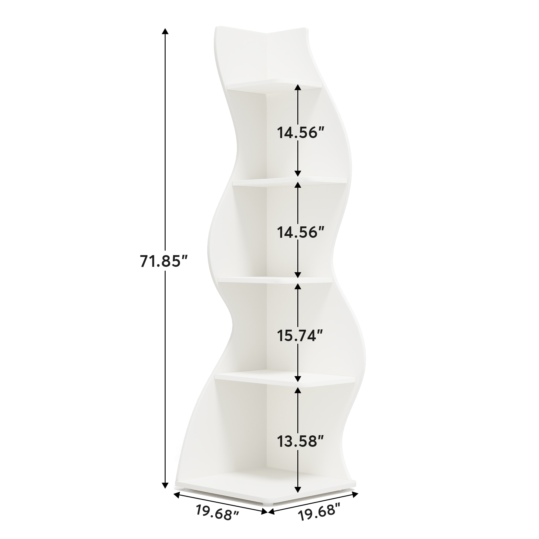 Tribesigns HOGA-J0124 bookcases - View #5