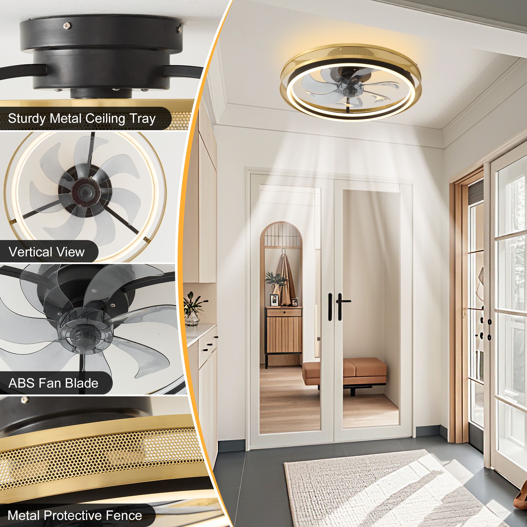 Lanmate LP-FANL-0110-BK Ceiling-Fans - View #7