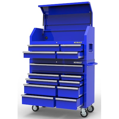Kobalt Kobalt 42 Blue Mechanics Tool Chest In The Tool Chest Combos Department At Lowes Com