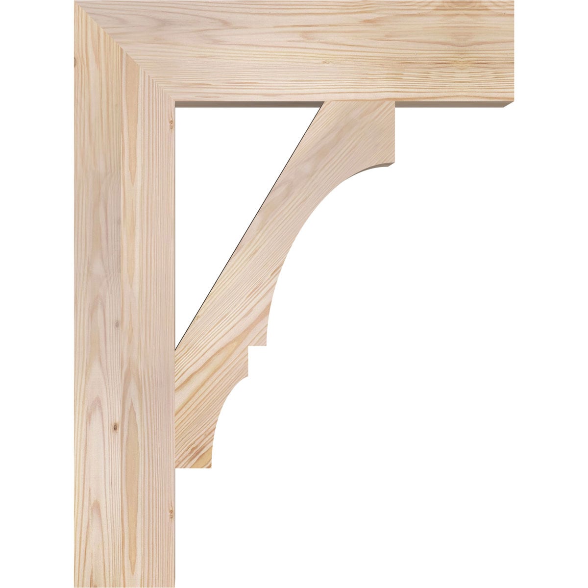 Ekena Millwork BKT06X24X32BOA05SDF Exterior-Brackets-Braces - View #3