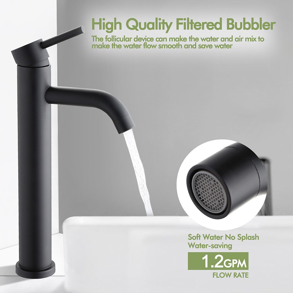 EQLOO B0236-MB Lavatory-Faucets - View #3