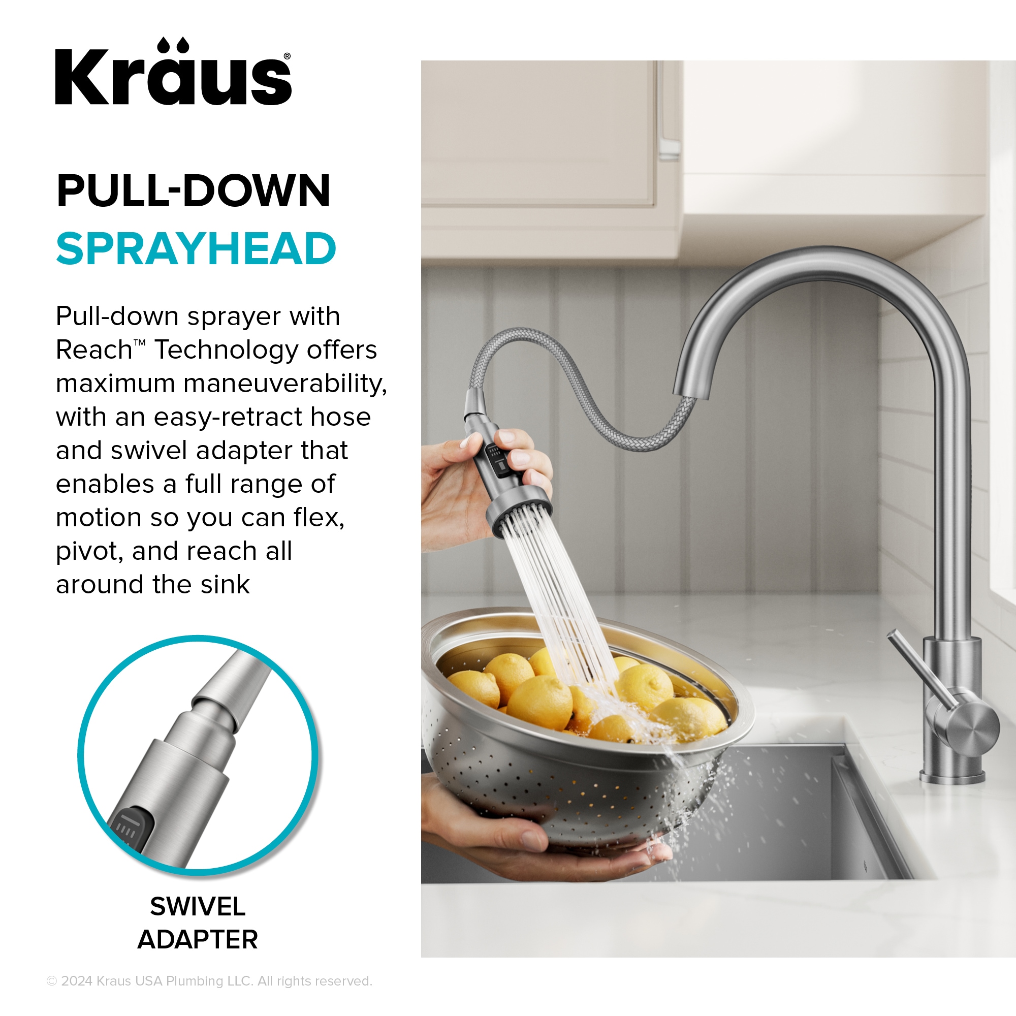 Kraus KSF-1616MB Kitchen-Faucets - View #8