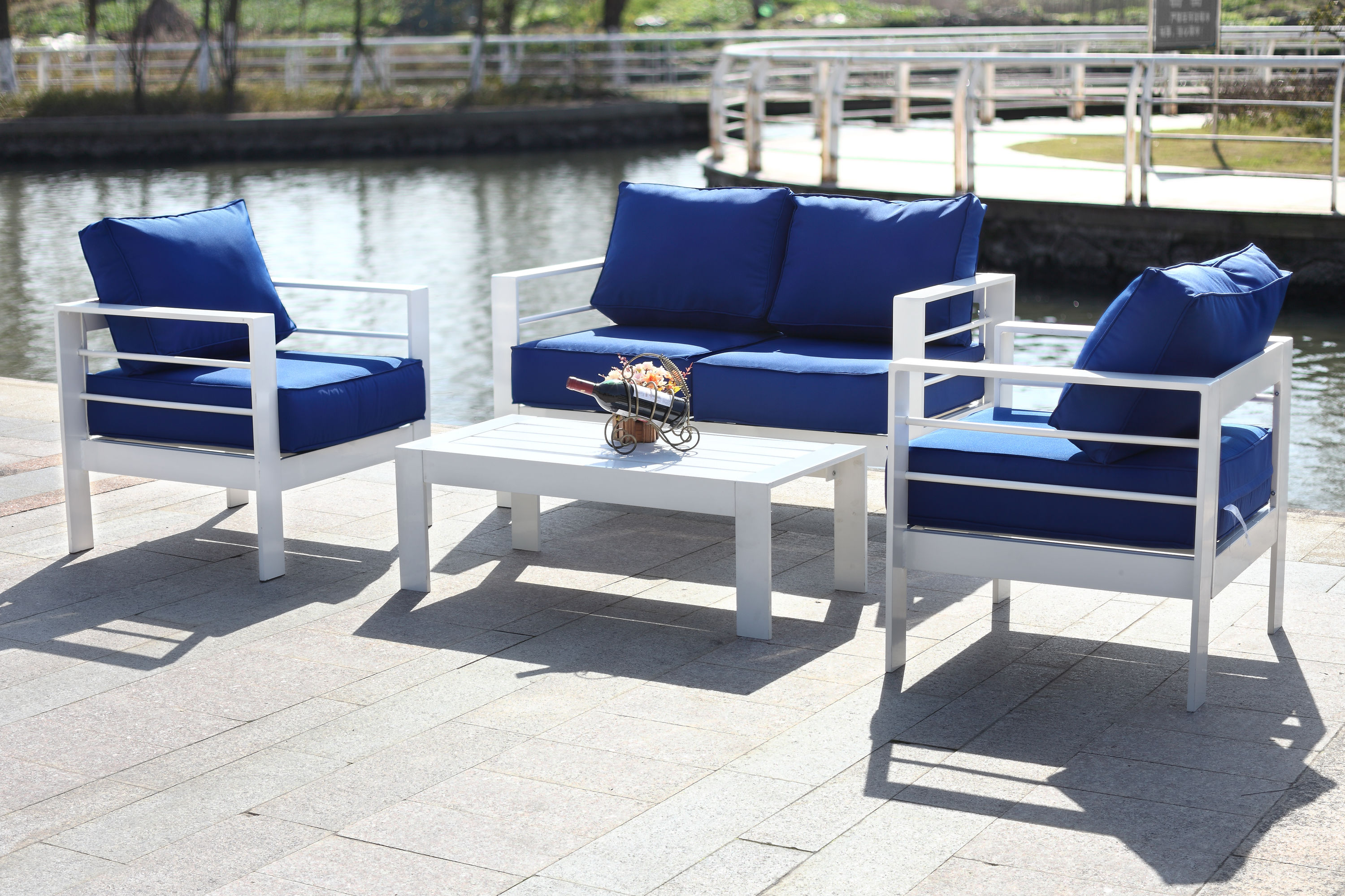 Safavieh PAT2516A Patio-Conversation-Sets - View #5