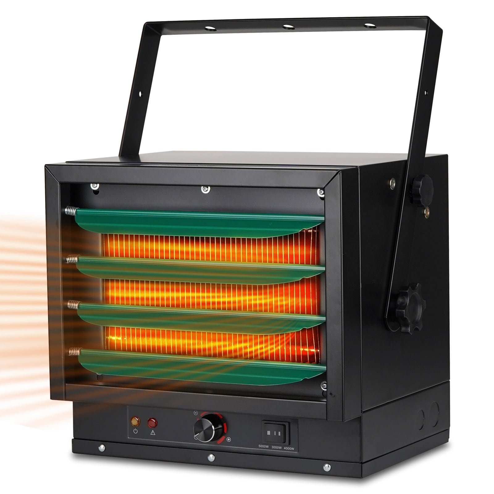 EdenDirect NCBK0408026 5000 -Watt Convection Compact personal Indoor Electric Space Heater with Thermostat