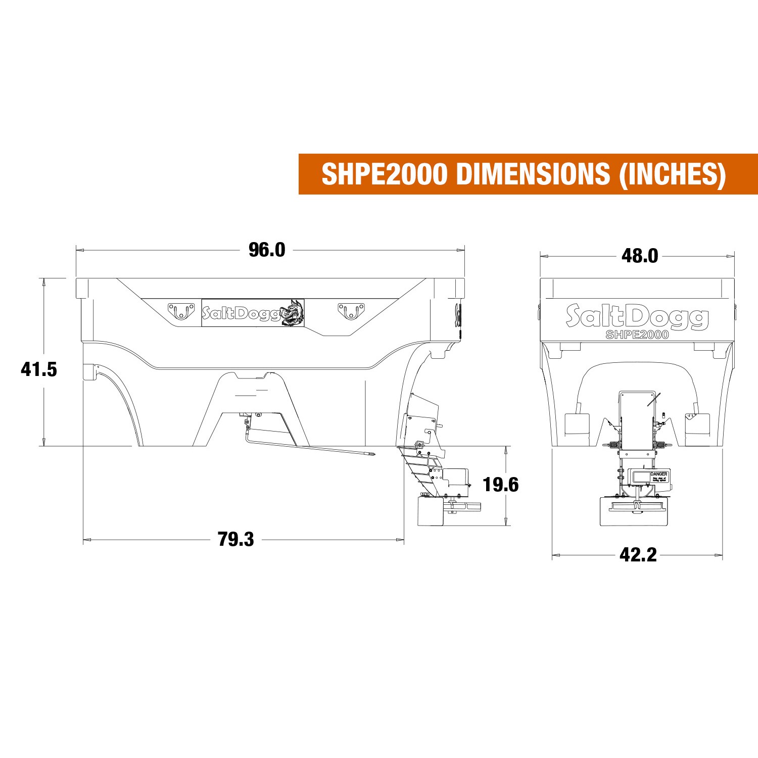 Buyers Products SHPE2000 Spreaders-Sprayers-Accessories - View #6