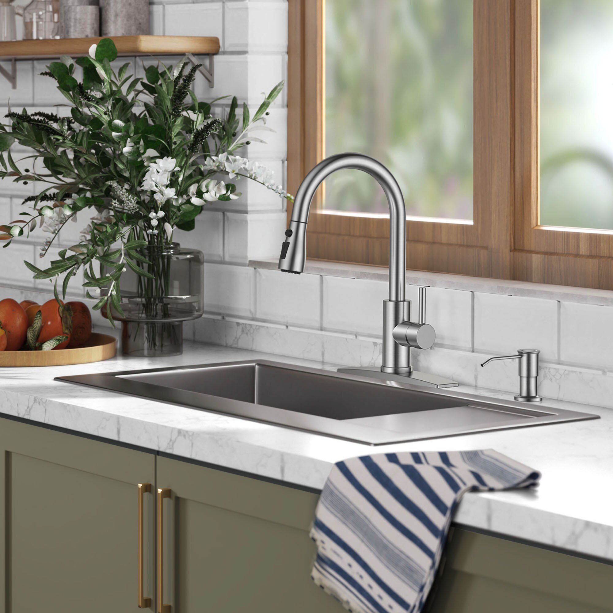 FURUISI L3BN-SD Kitchen-Faucets - View #5
