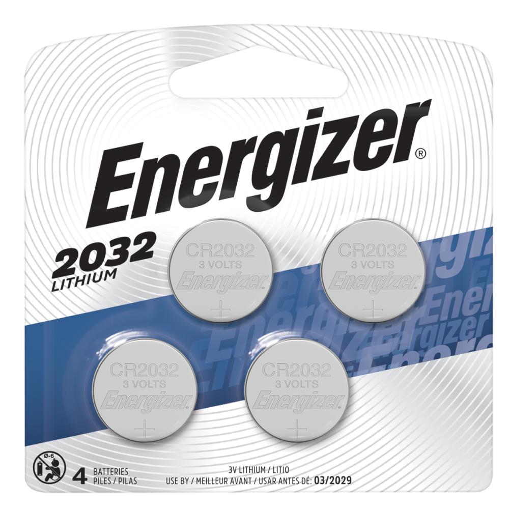 Moderator Ingang Koopje Energizer Lithium Cr2032 Coin Batteries (4-Pack) in the Coin & Button  Batteries department at Lowes.com