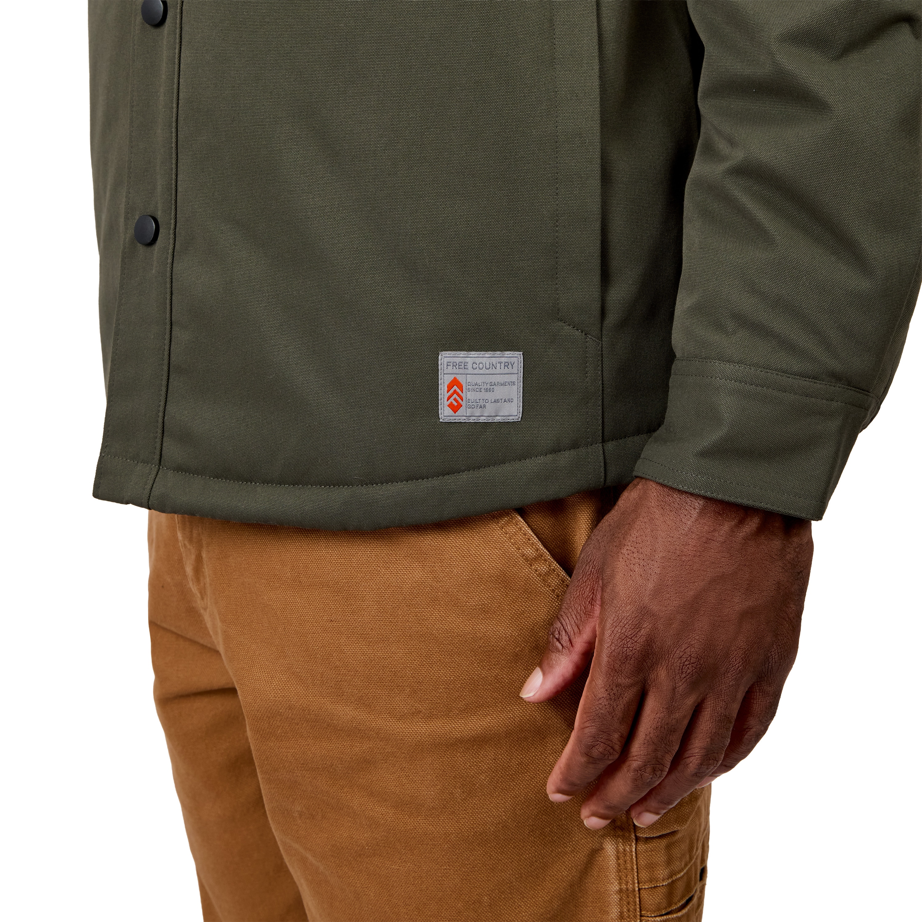Free Country 466MOF5260-OLIVE-S Jackets-Coats - View #4
