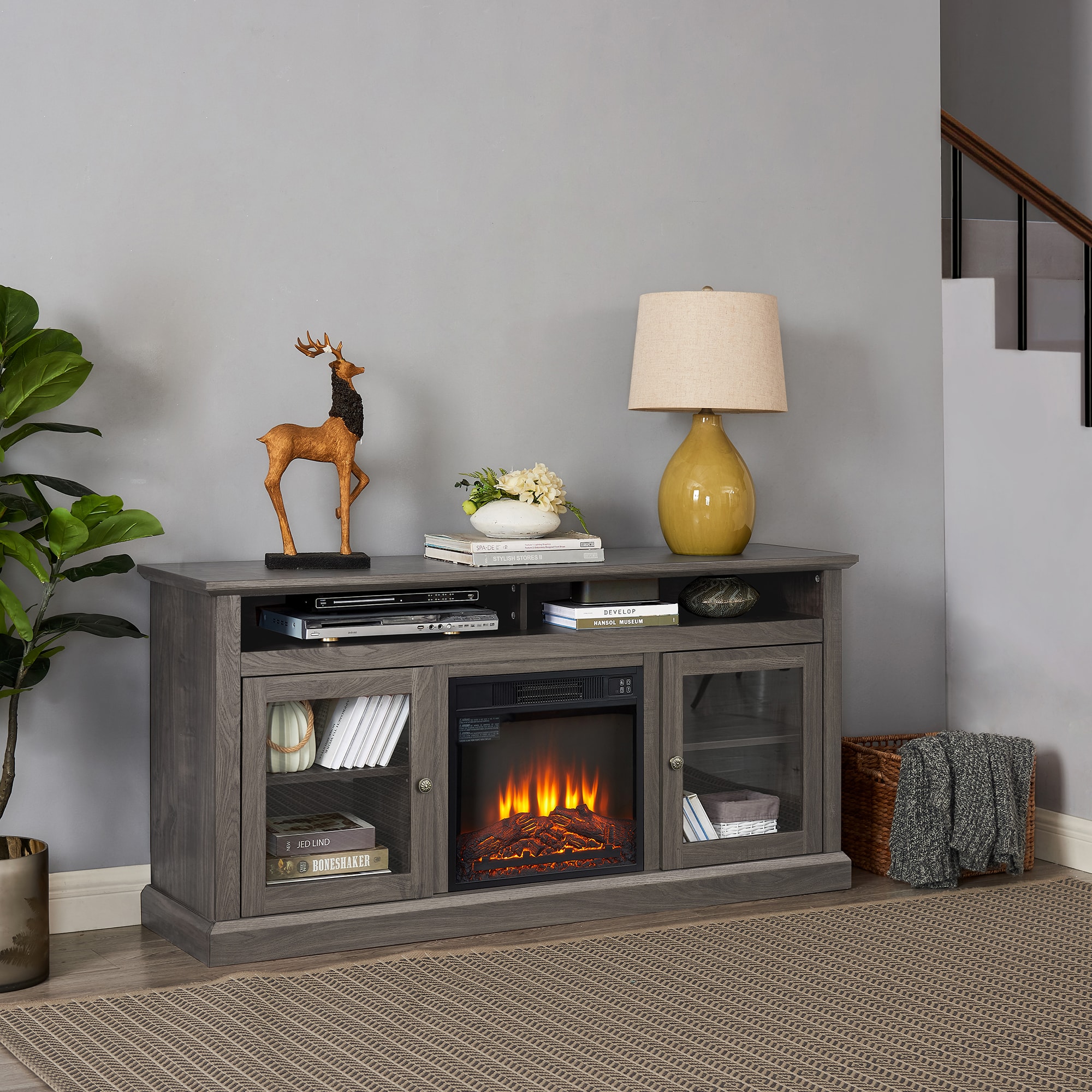 SINOFURN SYC500005GY Electric-Fireplaces - View #6