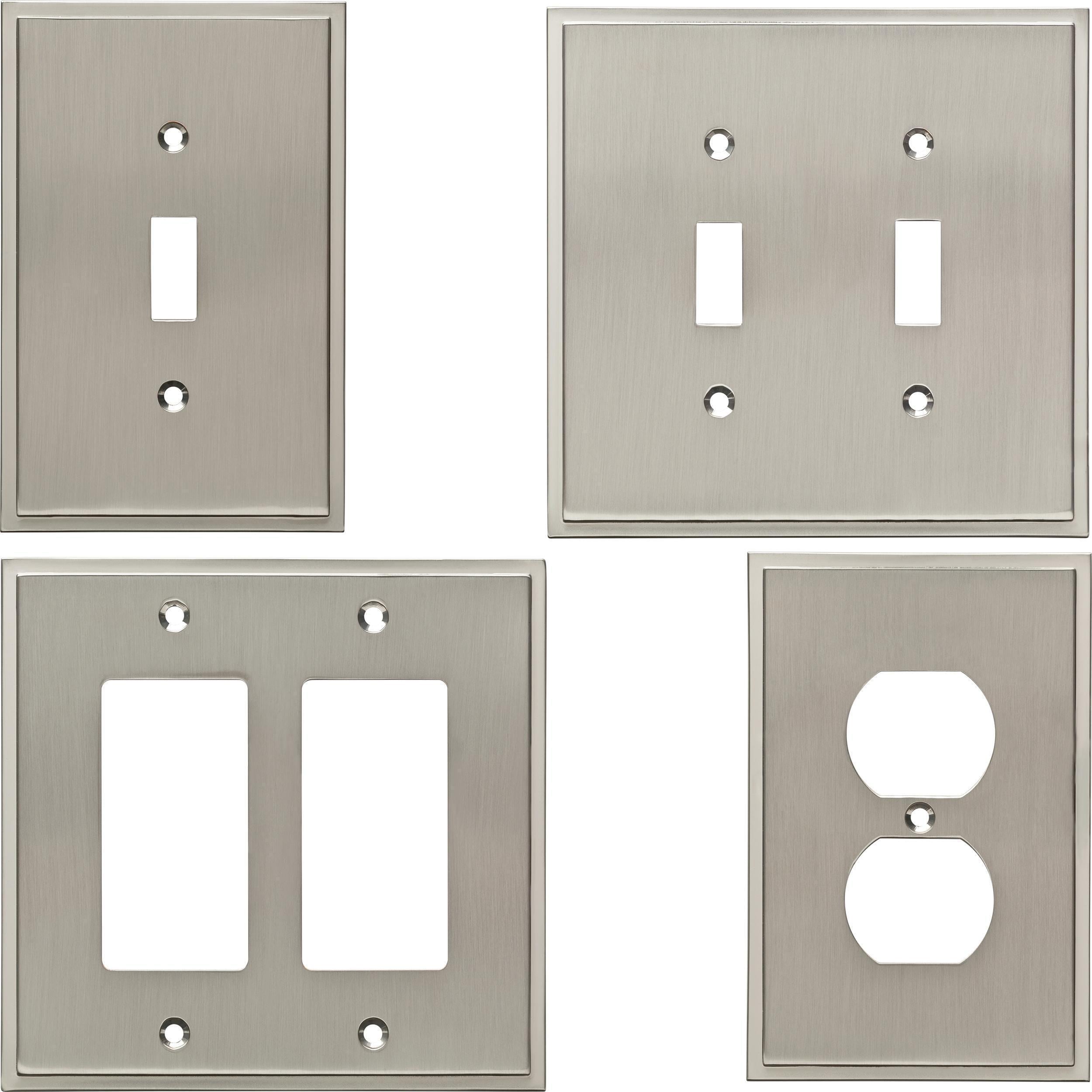 allen + roth W35310-SN-KT Electrical-Wall-Plates - View #4