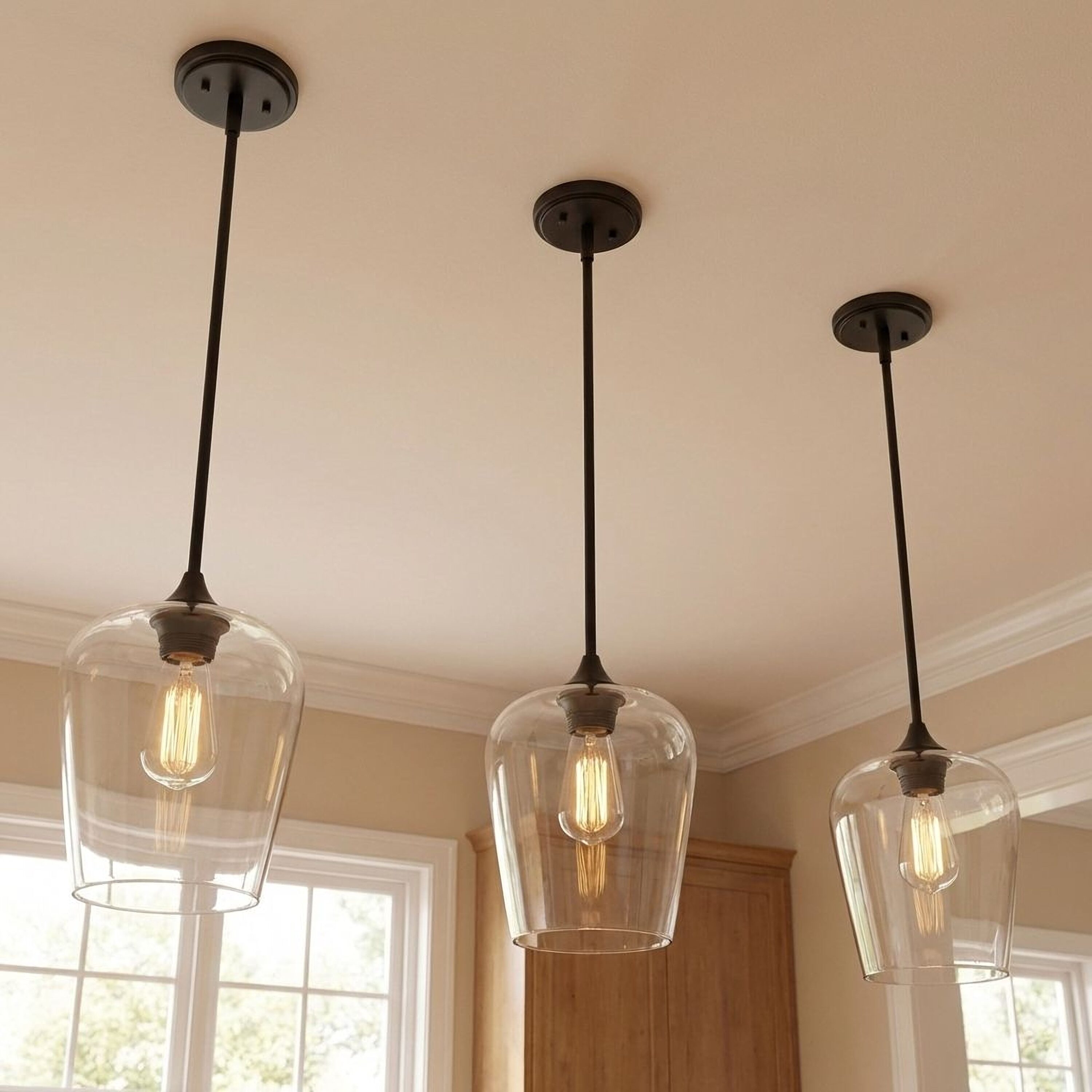 Savoy House Essentials 7-4036-1-BK Pendant-Lights - View #7