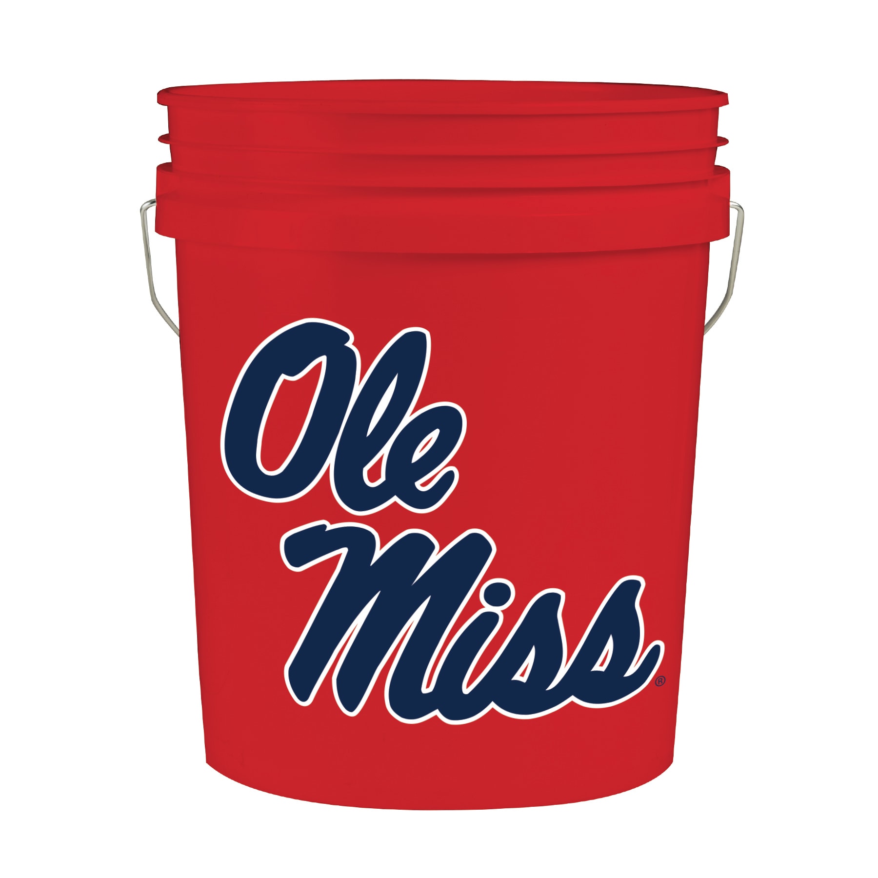 WinCraft Sports 1726824 Mississippi Rebels Mississippi Rebels 5 Gallon(s) BPA-Free Plastic General bucket