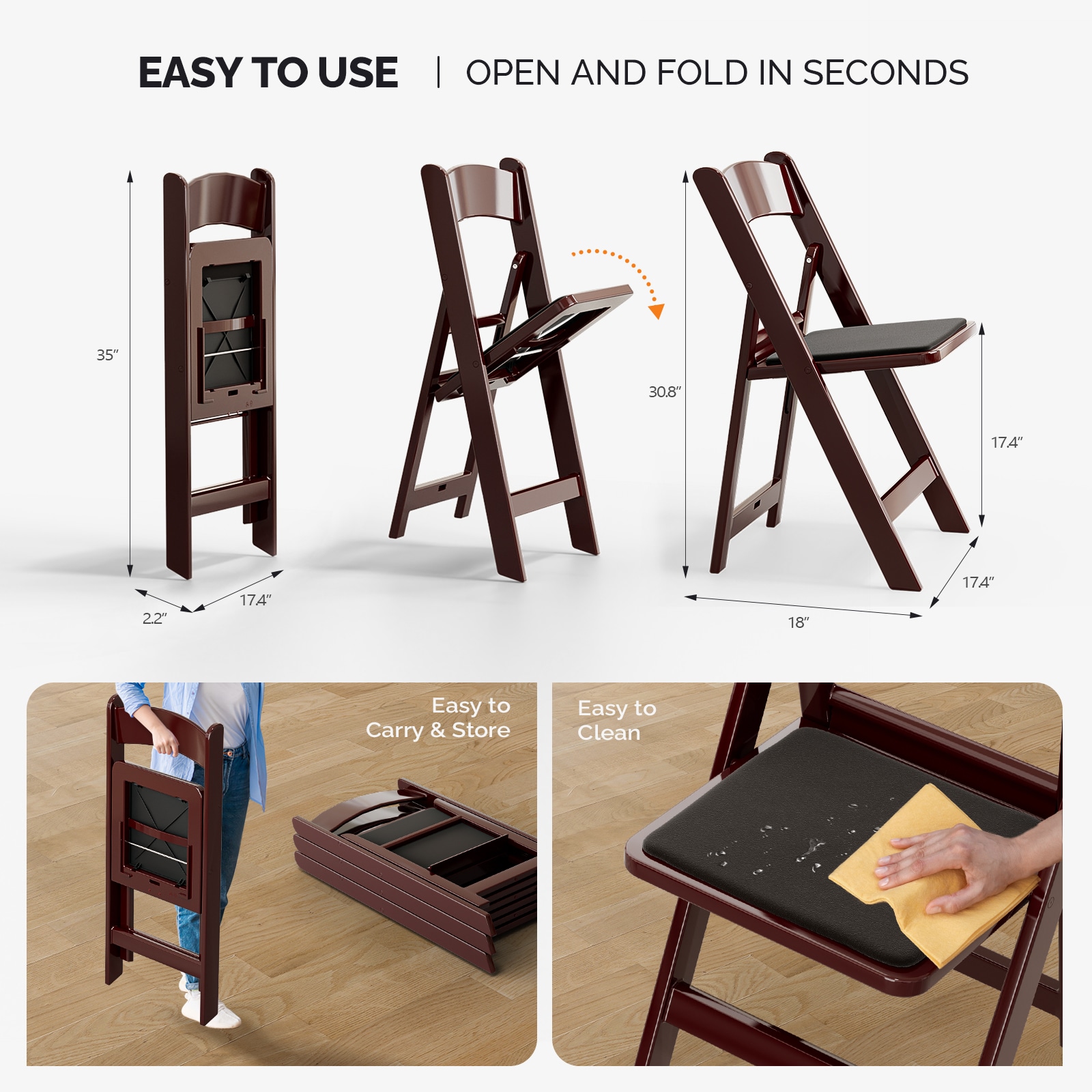 Winado LO1G56001301 Folding-Chairs - View #3