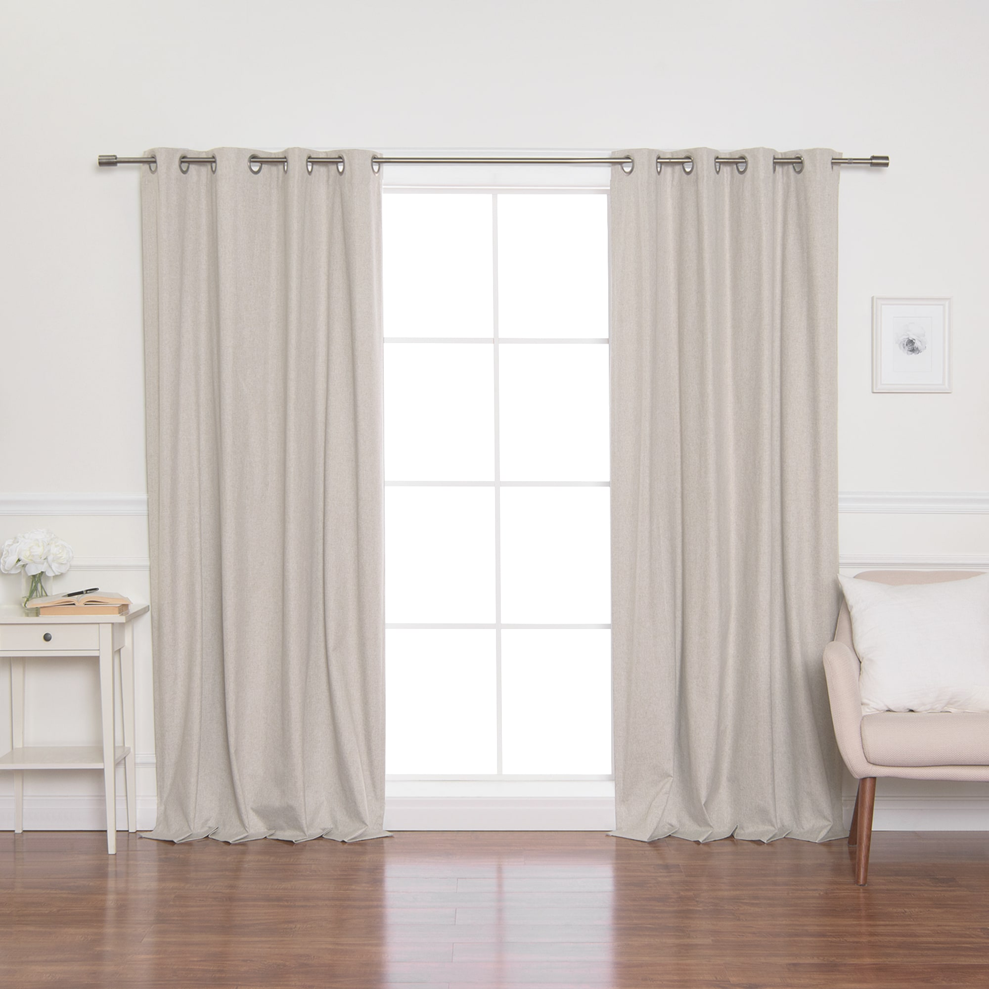 Best Home Fashion JC-11-GROM-108-NAT curtains - View #2