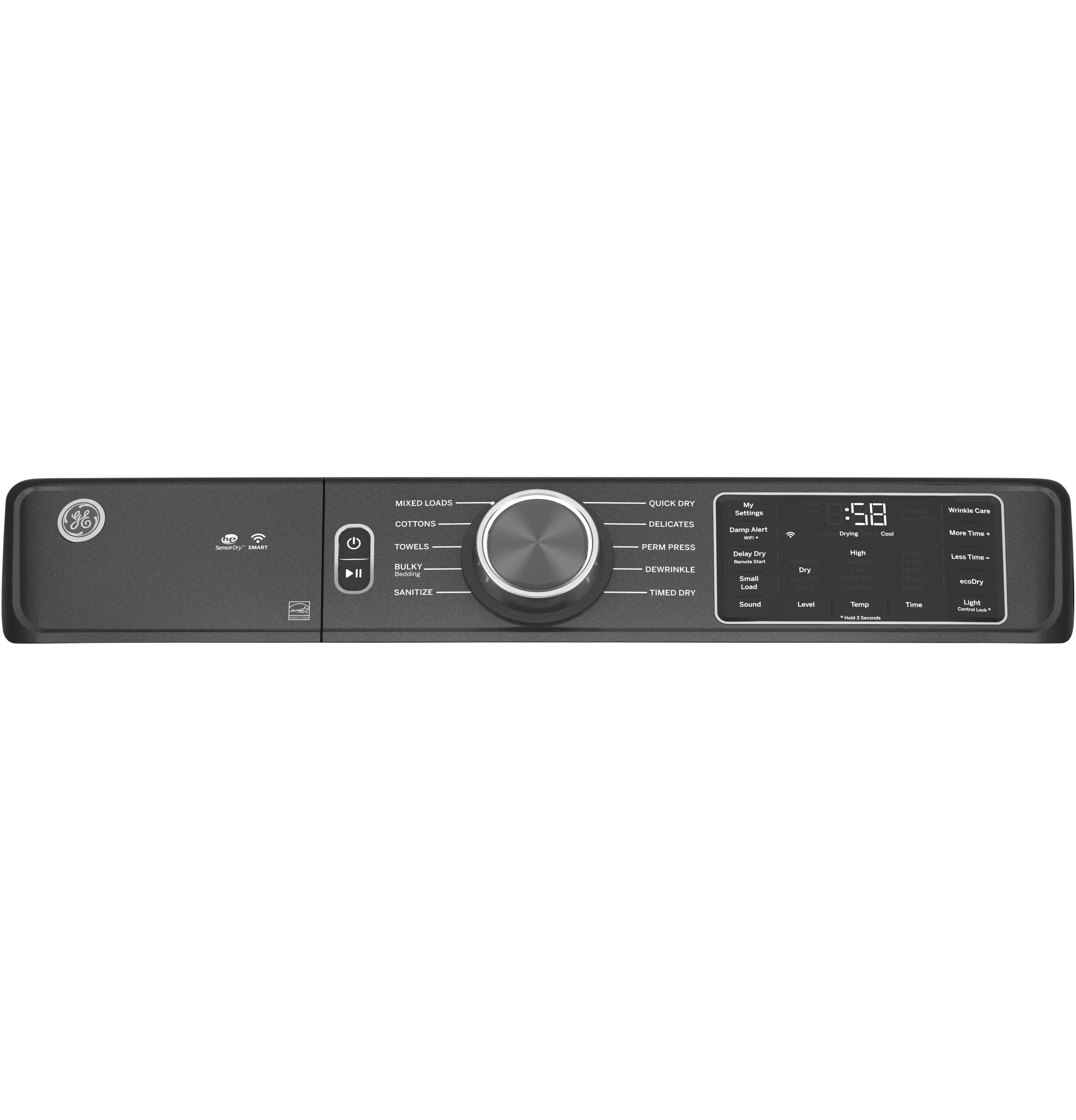 GE GFD55ESPNDG Elec-Dry - View #4