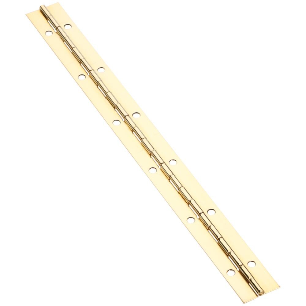 Gatehouse S838-417 180-Degree Piano Surface Brass Cabinet Hinge, (1-Pieces)