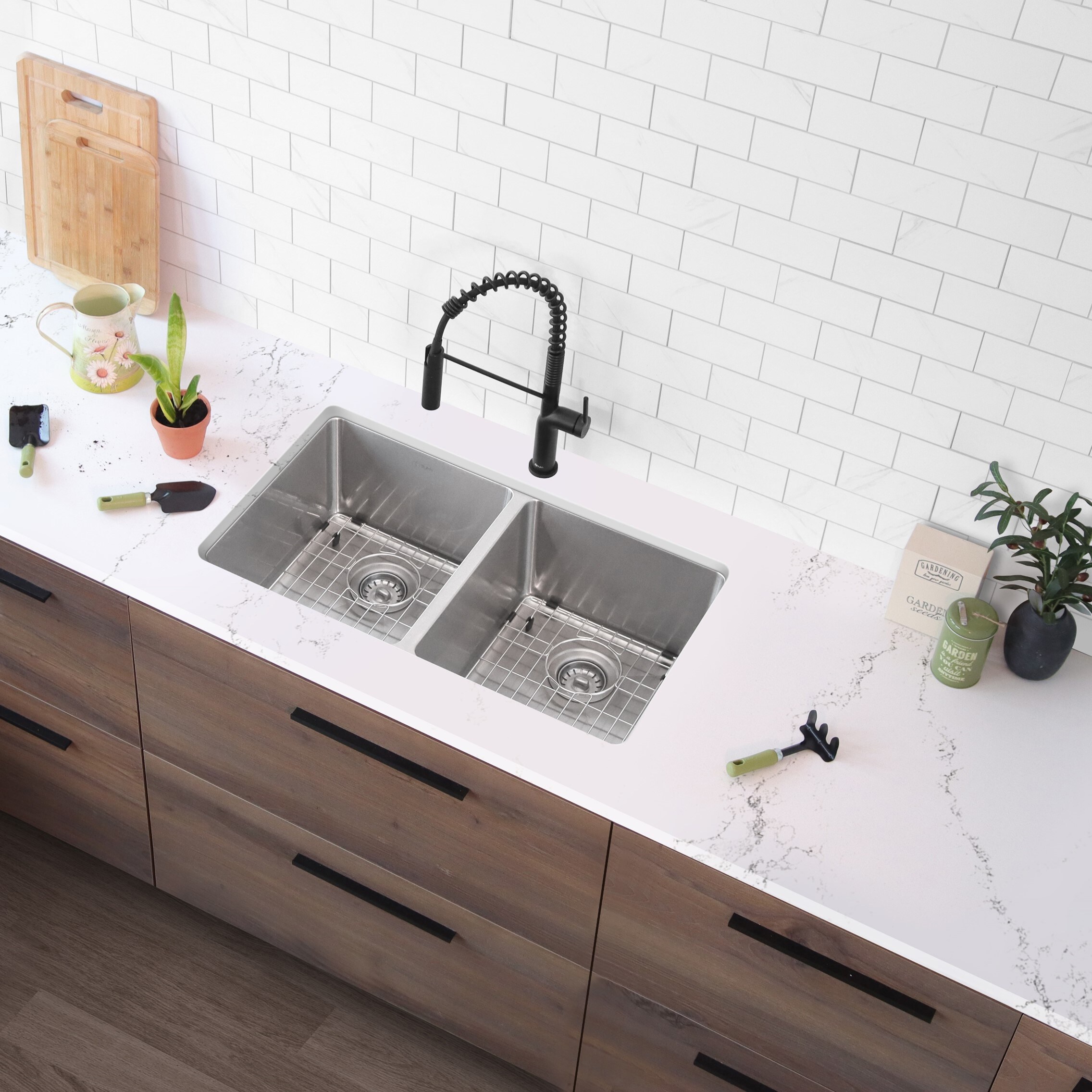 Stylish S-401G1 Kitchen-Sinks - View #2