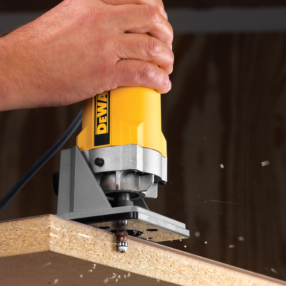 DEWALT 1/4-in Combo and Laminate Trimmer Corded Router at Lowes.com